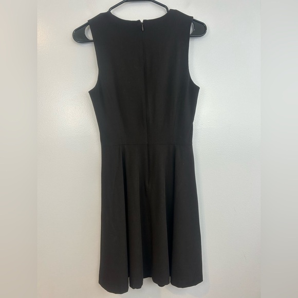 Theory Tillora Wool Blend Brown Sleeveless Fit & Flare Mini  Dress Size 4 - Picture 5 of 10
